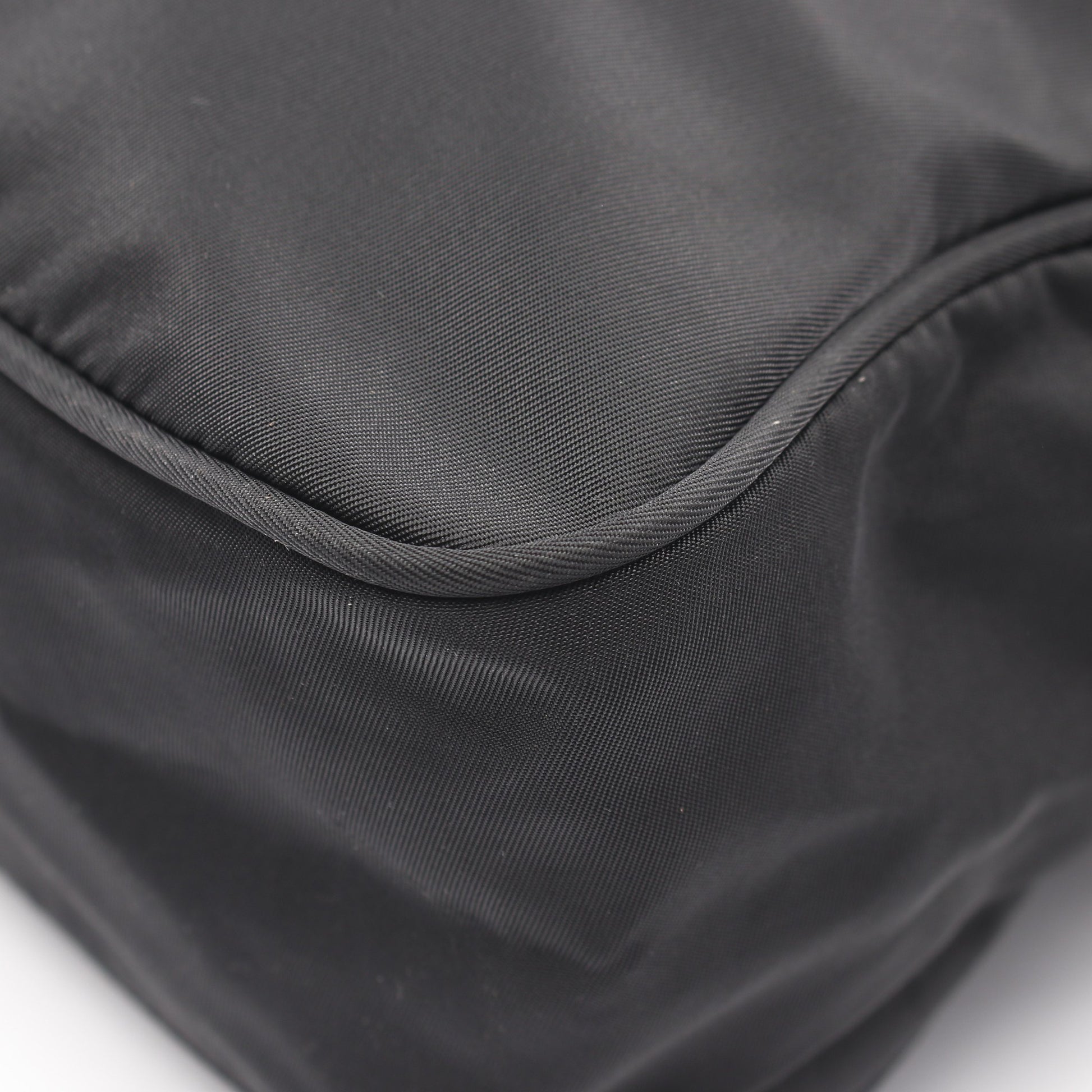 VELA SPORT ショルダーバッグ ナイロン レザー ブラック プラダ バッグ PRADA