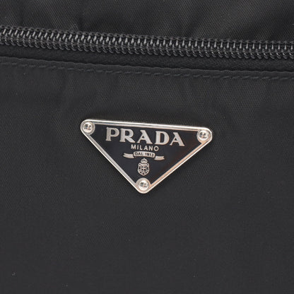 VELA SPORT ショルダーバッグ ナイロン レザー ブラック プラダ バッグ PRADA
