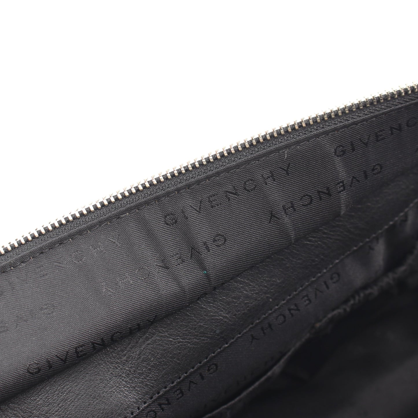 ロゴ ハンドバッグ キャンバス レザー ブラック グレー ジバンシィ バッグ GIVENCHY