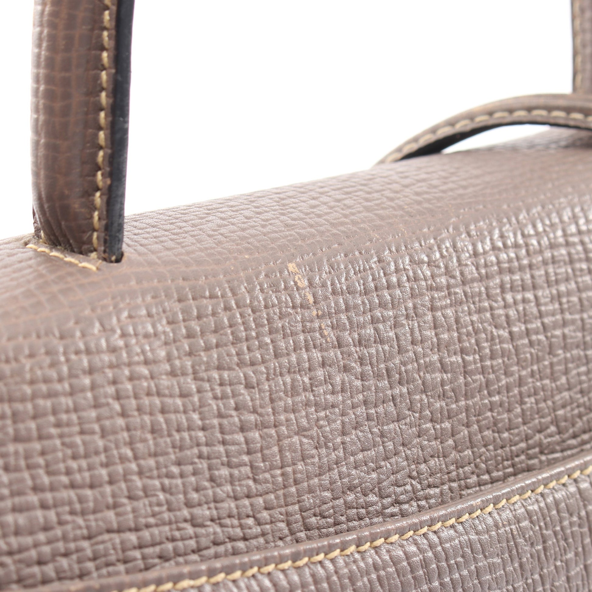 バルセロナ2WAY ハンドバッグ レザー グレーベージュ ロエベ バッグ LOEWE