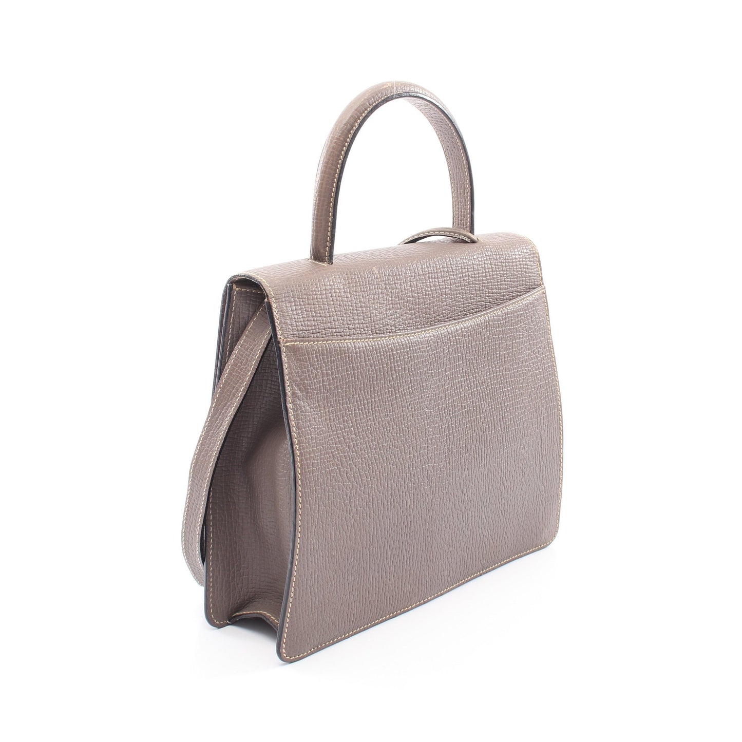 バルセロナ2WAY ハンドバッグ レザー グレーベージュ ロエベ バッグ LOEWE