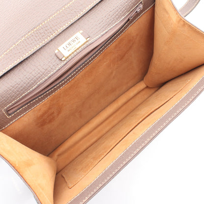 バルセロナ2WAY ハンドバッグ レザー グレーベージュ ロエベ バッグ LOEWE