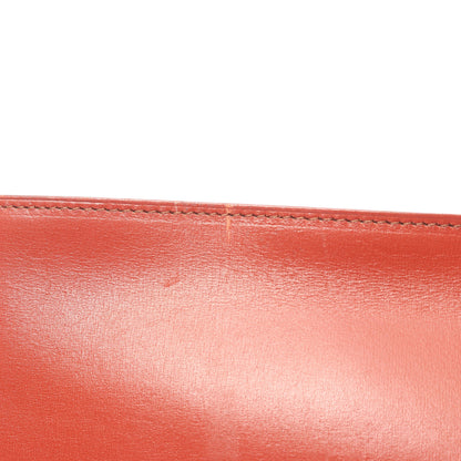 オメニトゥ ブリック ショルダーバッグ ボックスカーフ ブラウン エルメス バッグ HERMES