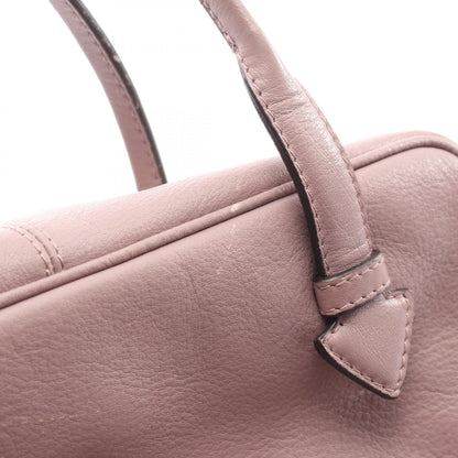 ヘリテージ ミニ ボストンバッグ レザー ダスティピンク ロエベ バッグ LOEWE