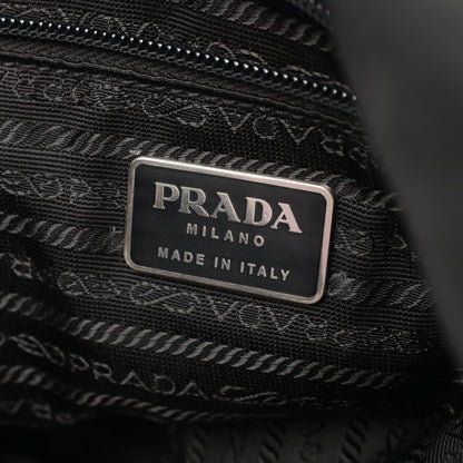 メッセンジャーバッグ ショルダーバッグ ナイロン サフィアーノレザー ブラック プラダ バッグ PRADA