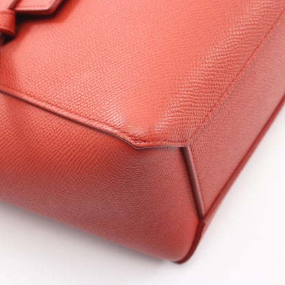 BELT BAG NANO ベルトバッグ ナノ 2WAY ハンドバッグ レザー オレンジレッド セリーヌ バッグ CELINE