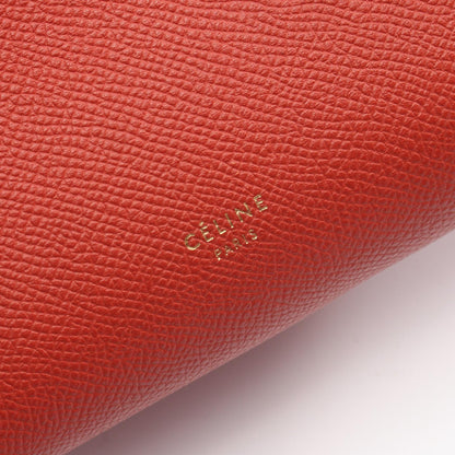 BELT BAG NANO ベルトバッグ ナノ 2WAY ハンドバッグ レザー オレンジレッド セリーヌ バッグ CELINE
