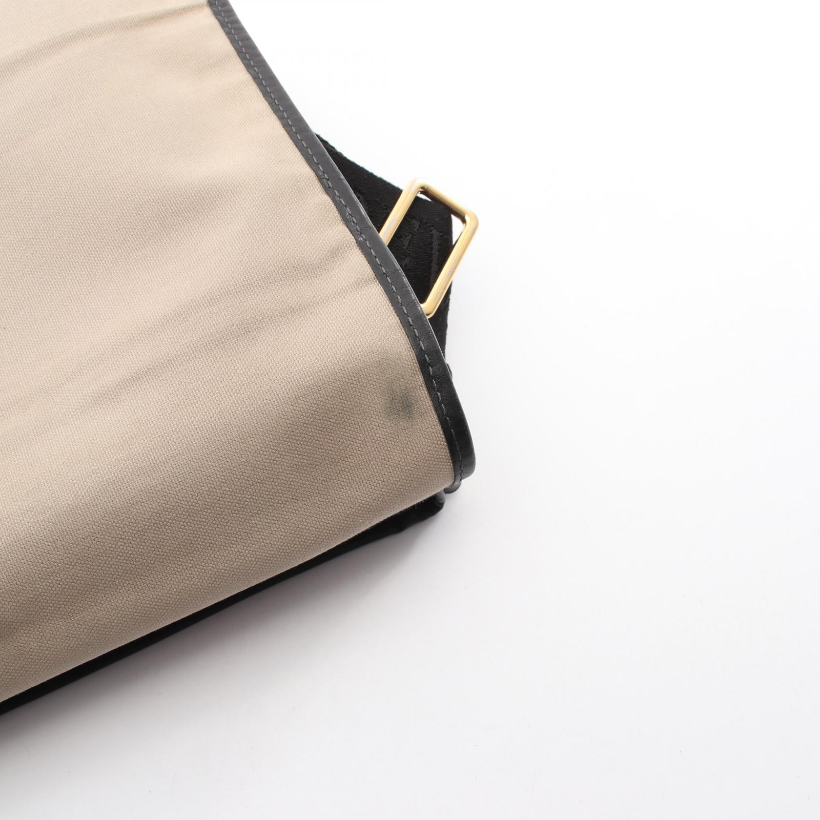 アナグラ ム メッセンジャー ショルダーバッグ PVC レザー ブラック ロエベ バッグ LOEWE