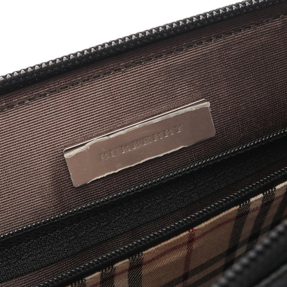 ハンドバッグ レザー ブラック バーバリー バッグ BURBERRY