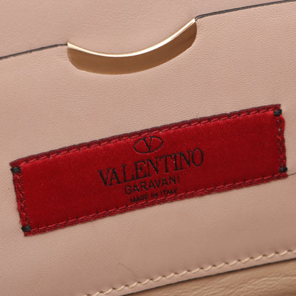 レオパード ショルダーバッグ ハラコ レザー ブラウン ライトベージュ ピンクベージュ ヴァレンティノ バッグ VALENTINO