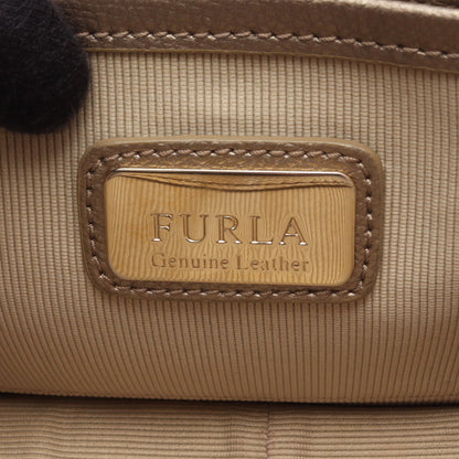 メトロポリス ミニ チェーンショルダーバッグ レザー ゴールド フルラ バッグ FURLA