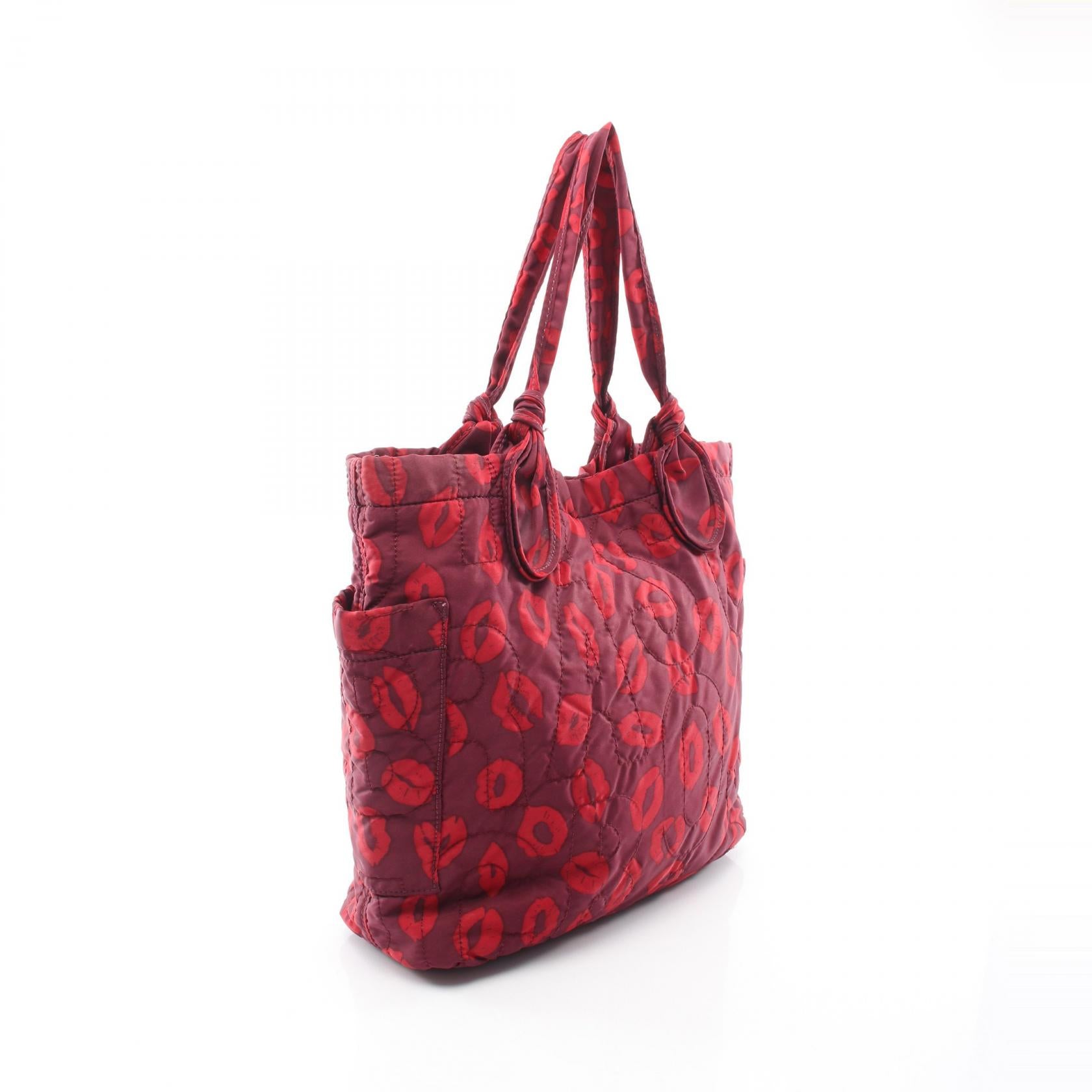 リップ ショルダーバッグ トートバッグ ナイロン ボルドー レッド マークバイマークジェイコブス バッグ MARC BY MARC JACOBS