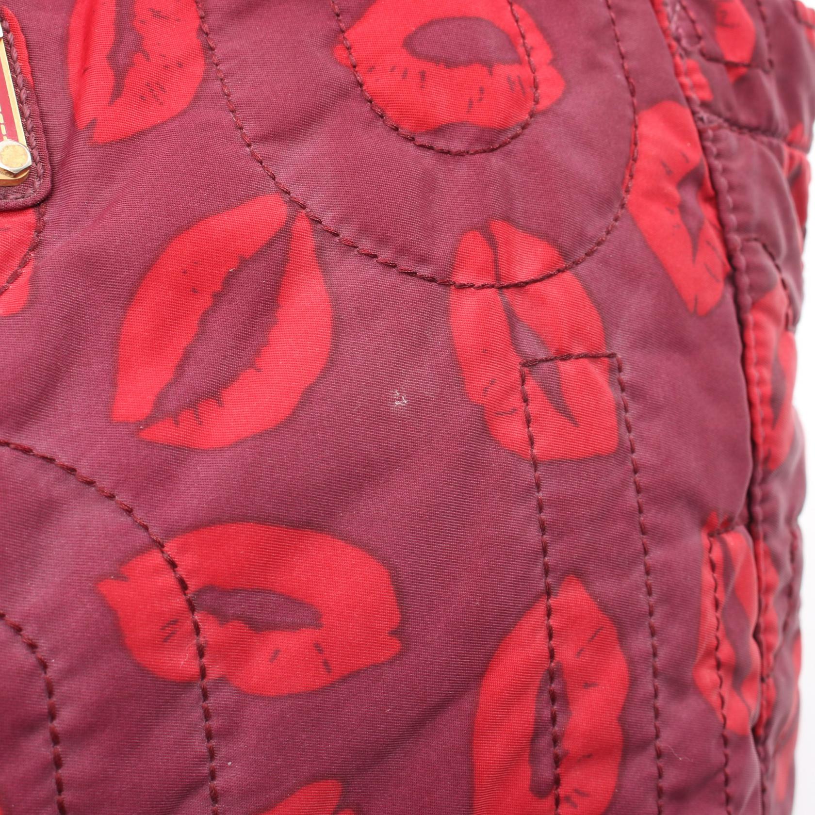 リップ ショルダーバッグ トートバッグ ナイロン ボルドー レッド マークバイマークジェイコブス バッグ MARC BY MARC JACOBS