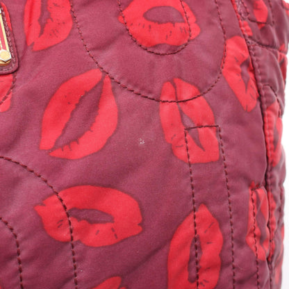リップ ショルダーバッグ トートバッグ ナイロン ボルドー レッド マークバイマークジェイコブス バッグ MARC BY MARC JACOBS