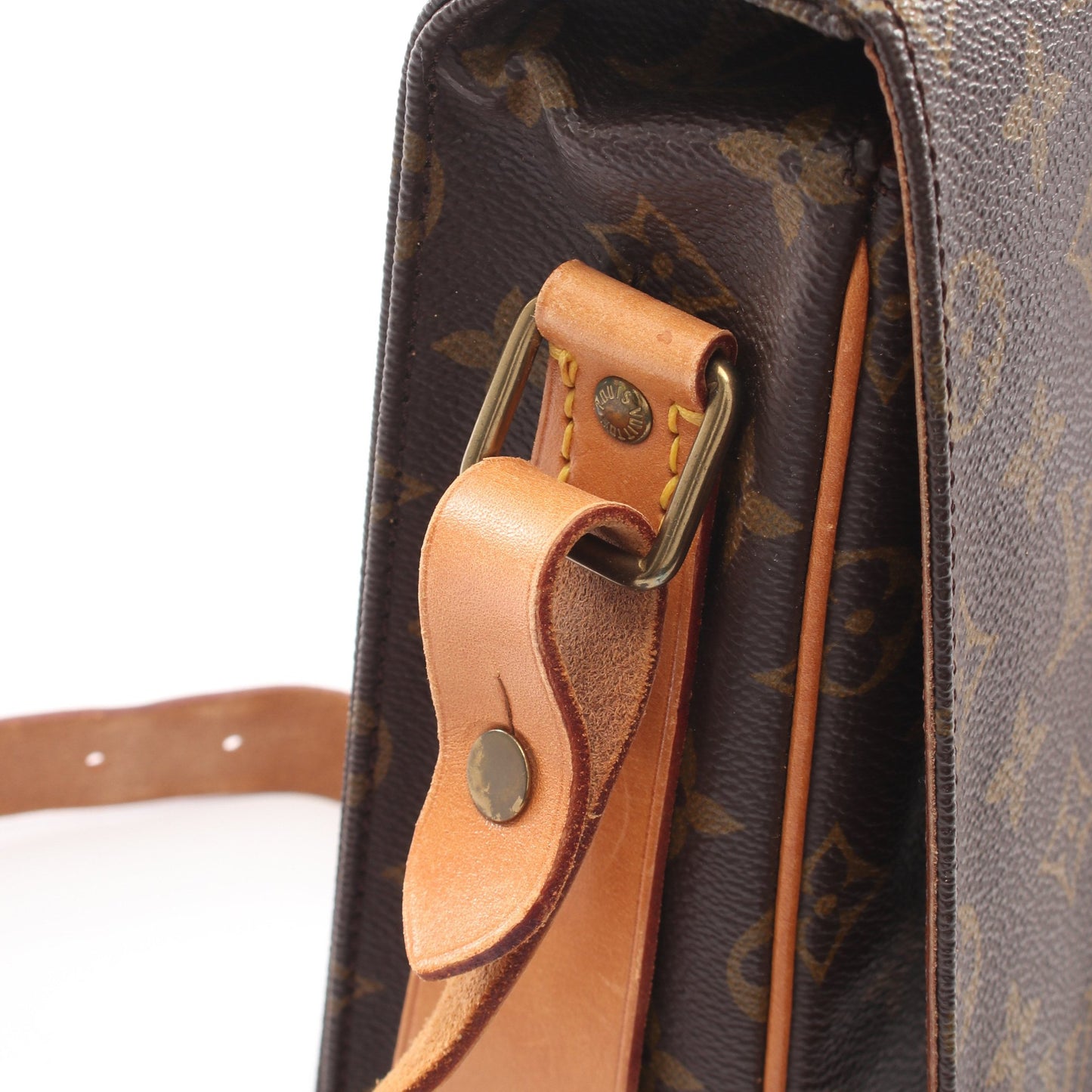 カルトシエールGM モノグラム ショルダーバッグ PVC レザー ブラウン ルイヴィトン バッグ LOUIS VUITTON