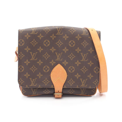カルトシエールGM モノグラム ショルダーバッグ PVC レザー ブラウン ルイヴィトン バッグ LOUIS VUITTON