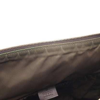 GGスプリーム ショルダーバッグ PVC レザー ベージュ グッチ バッグ GUCCI