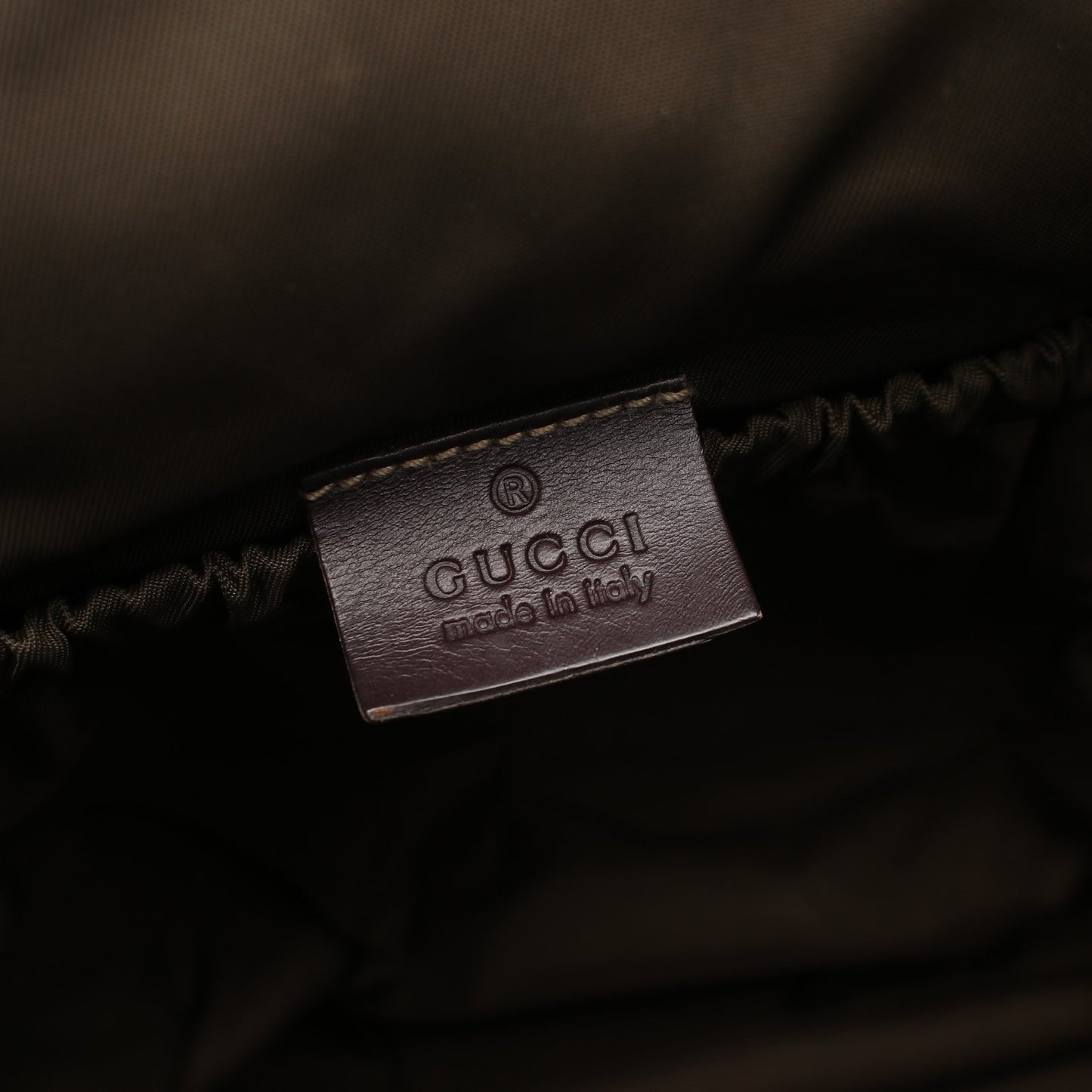 GGスプリーム ショルダーバッグ PVC レザー ベージュ グッチ バッグ GUCCI
