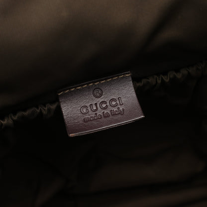 GGスプリーム ショルダーバッグ PVC レザー ベージュ グッチ バッグ GUCCI