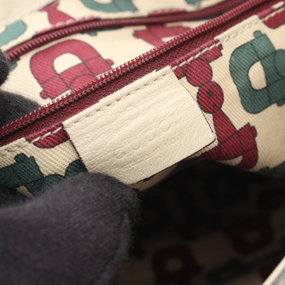 グッチシマ ショルダーバッグ レザー アイボリー グッチ バッグ GUCCI