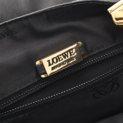 アナグラム ショルダーバッグ レザー ブラック ロエベ バッグ LOEWE