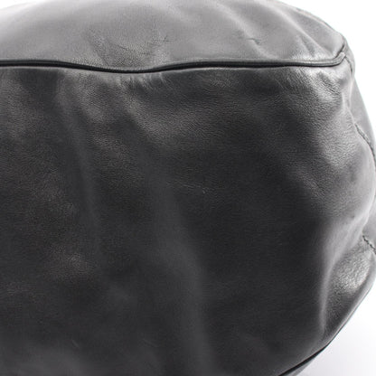アナグラム ショルダーバッグ レザー ブラック ロエベ バッグ LOEWE