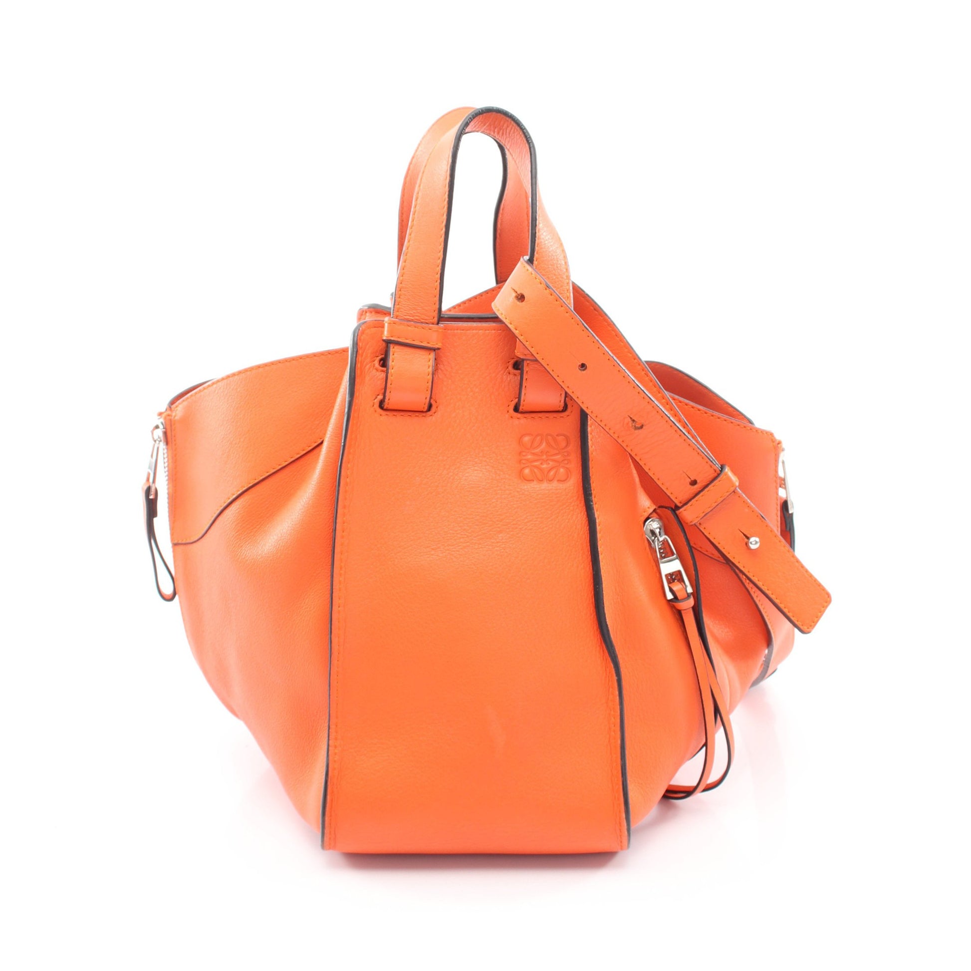 HAMMOCK SMALL ハンモック スモール 2WAY ハンドバッグ レザー オレンジ ロエベ バッグ LOEWE