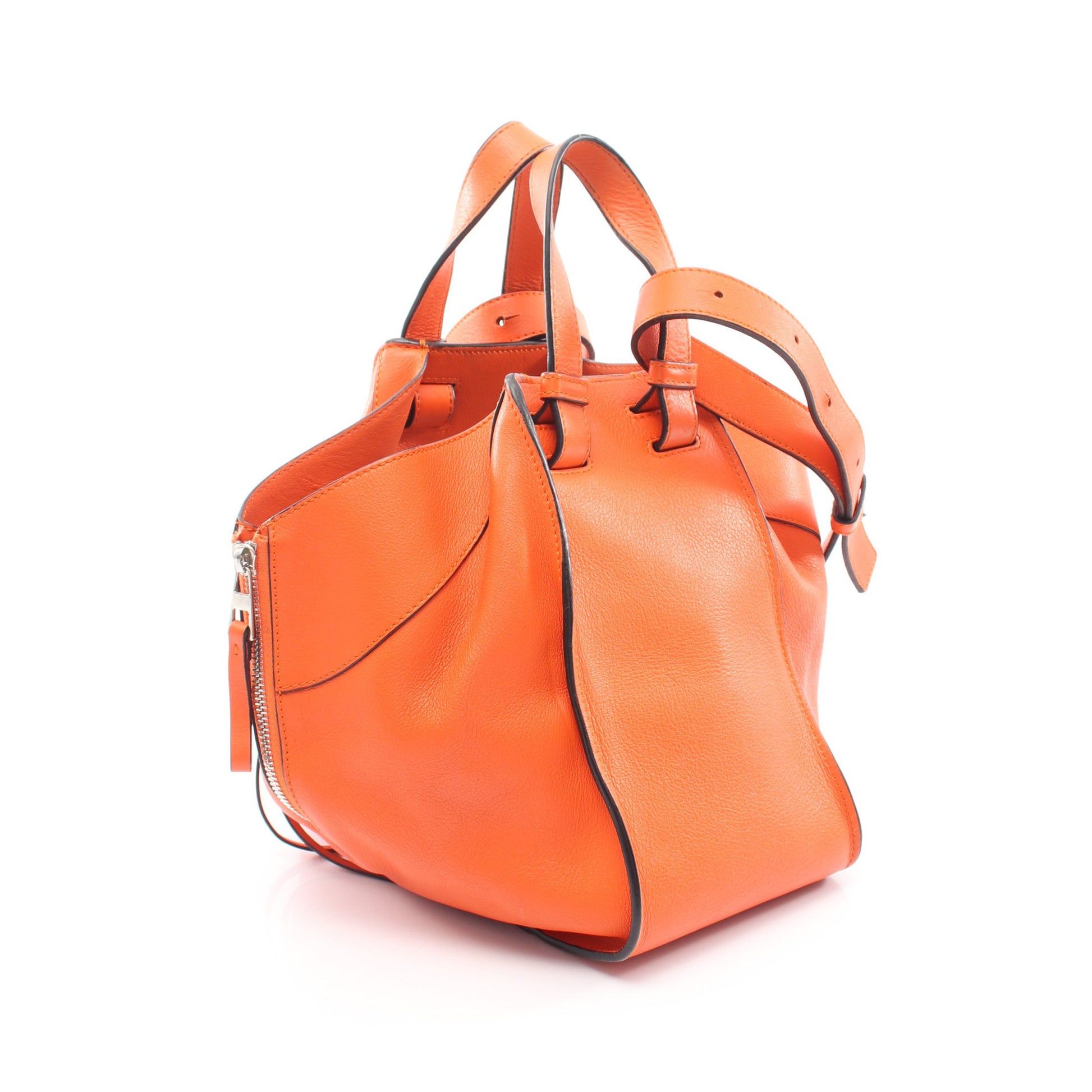 HAMMOCK SMALL ハンモック スモール 2WAY ハンドバッグ レザー オレンジ ロエベ バッグ LOEWE
