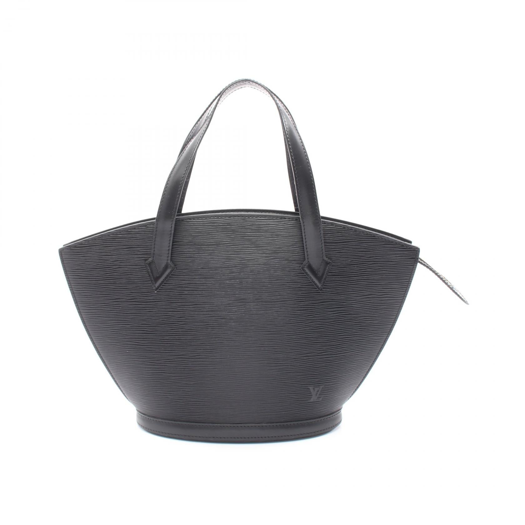 サンジャック エピ ノワール ハンドバッグ レザー ブラック ルイヴィトン バッグ LOUIS VUITTON