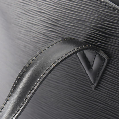 サンジャック エピ ノワール ハンドバッグ レザー ブラック ルイヴィトン バッグ LOUIS VUITTON