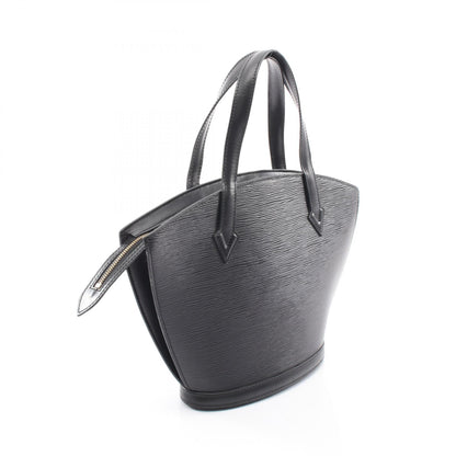 サンジャック エピ ノワール ハンドバッグ レザー ブラック ルイヴィトン バッグ LOUIS VUITTON
