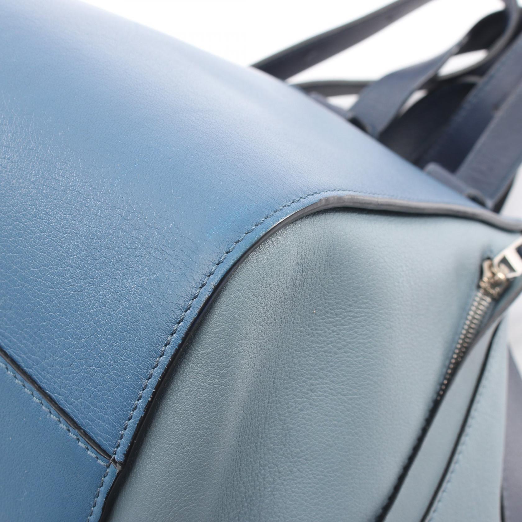 HAMMOCK SMALL ハンモック スモール 2WAY ハンドバッグ レザー ブルーグレー ブルー ネイビー ロエベ バッグ LOEWE
