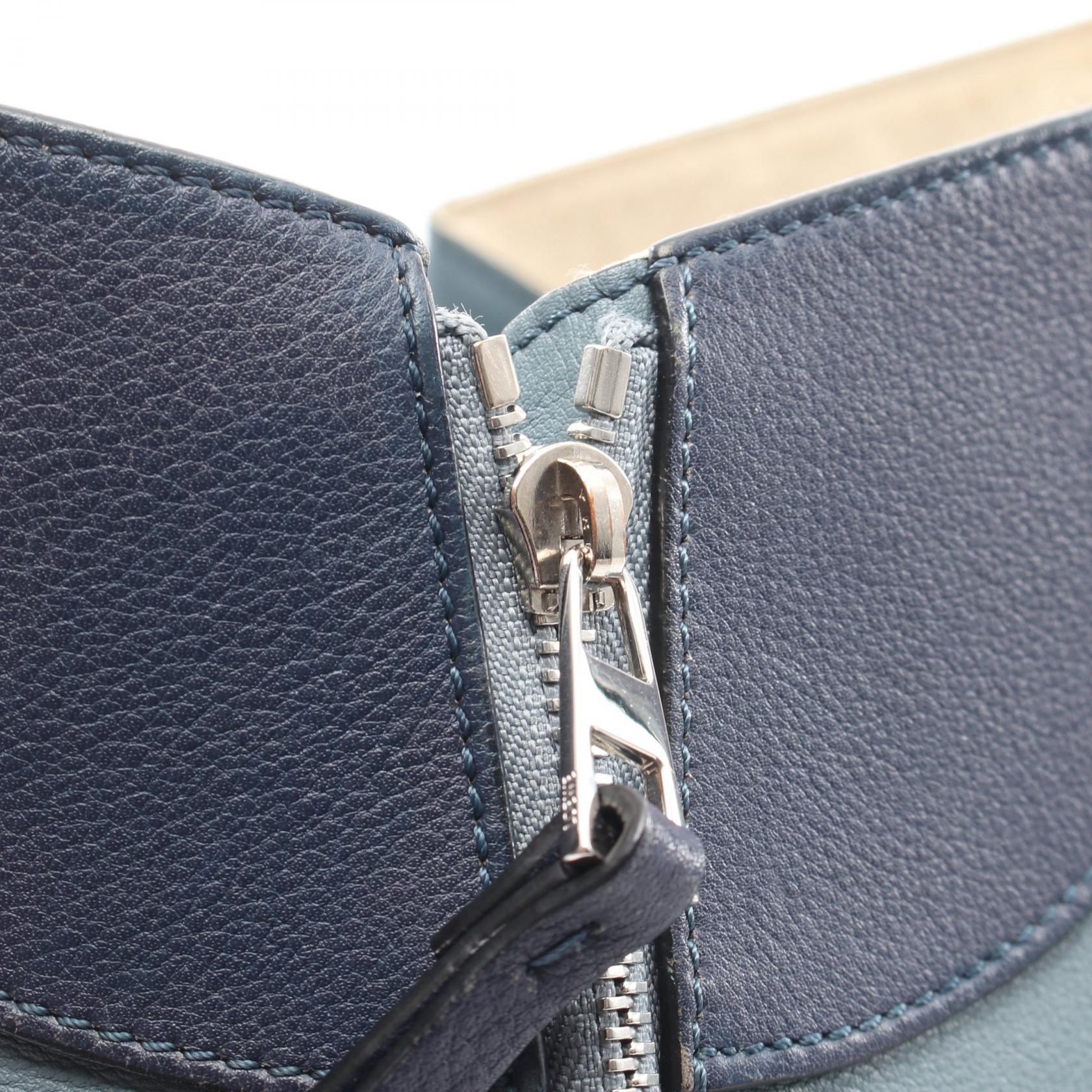 HAMMOCK SMALL ハンモック スモール 2WAY ハンドバッグ レザー ブルーグレー ブルー ネイビー ロエベ バッグ LOEWE