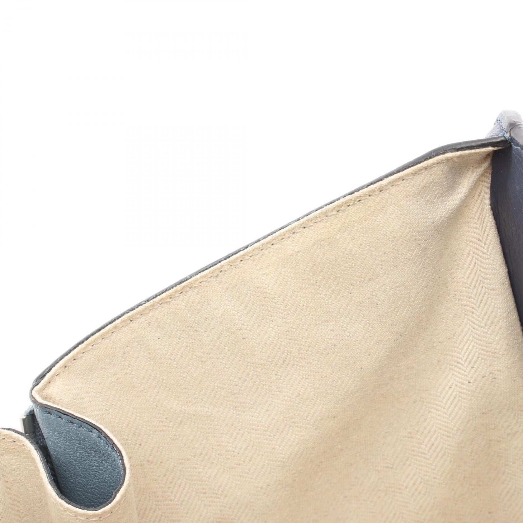 HAMMOCK SMALL ハンモック スモール 2WAY ハンドバッグ レザー ブルーグレー ブルー ネイビー ロエベ バッグ LOEWE