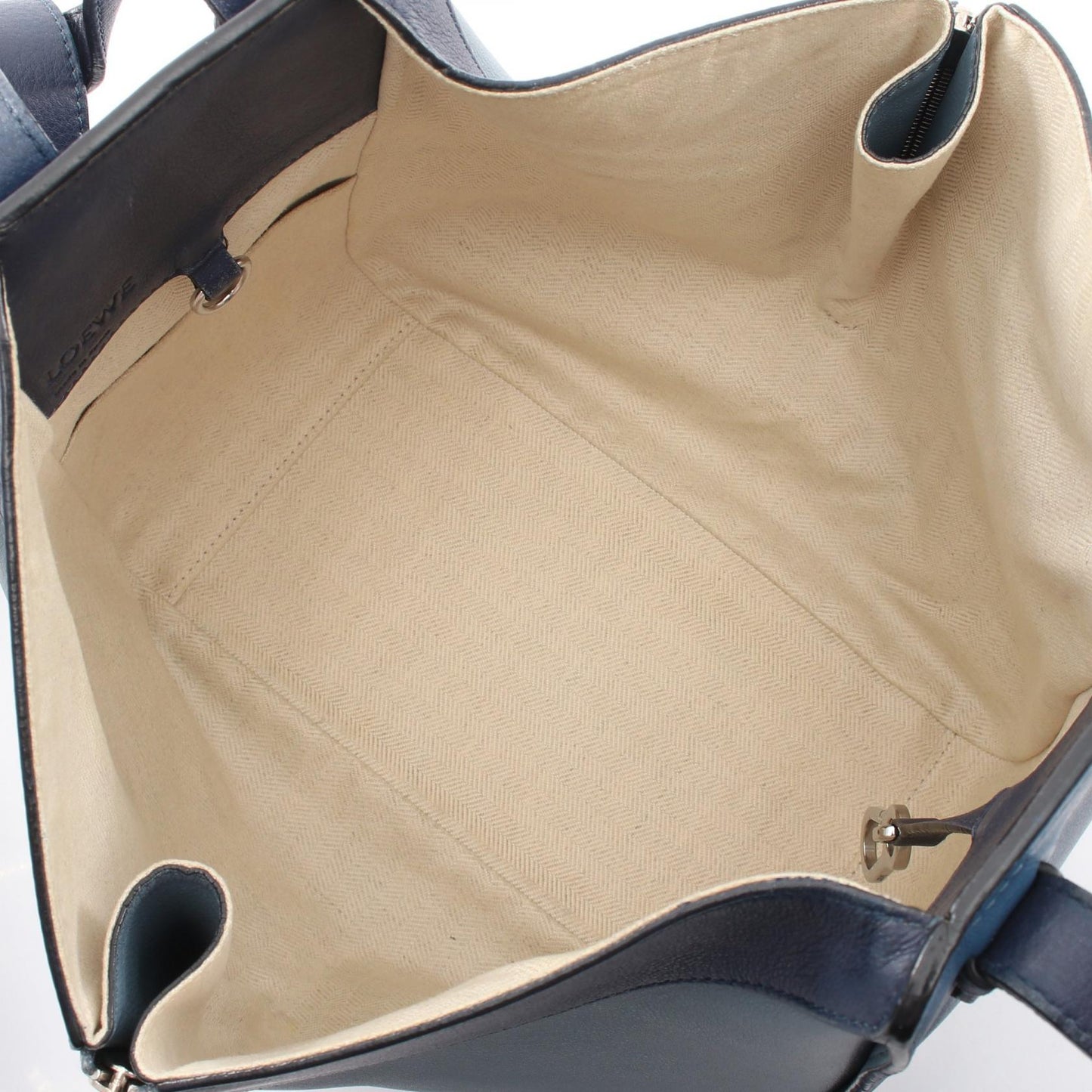 HAMMOCK SMALL ハンモック スモール 2WAY ハンドバッグ レザー ブルーグレー ブルー ネイビー ロエベ バッグ LOEWE