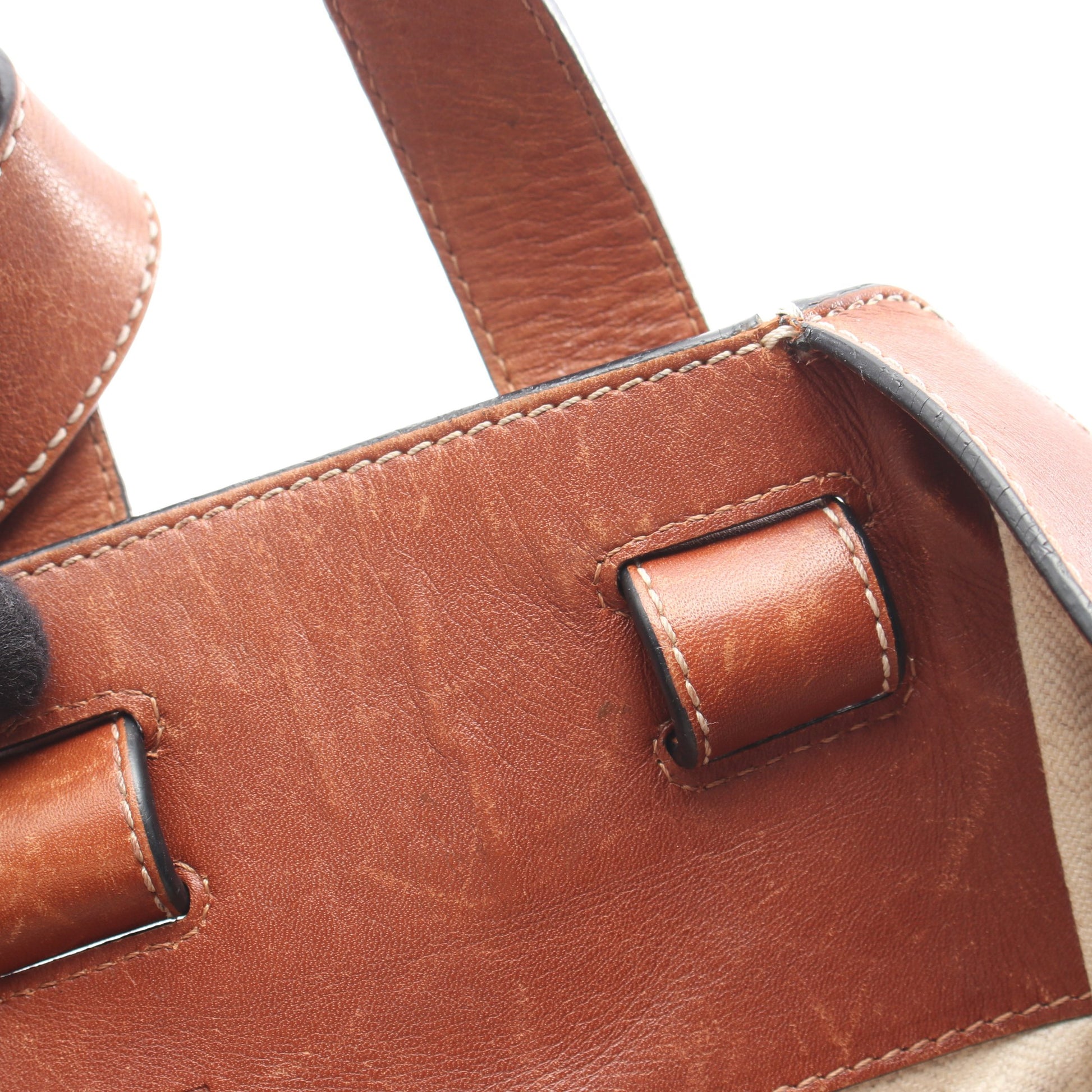 HAMMOCK MEDIUM ハンモック ミディアム 2WAY ハンドバッグ レザー ブラウン ロエベ バッグ LOEWE