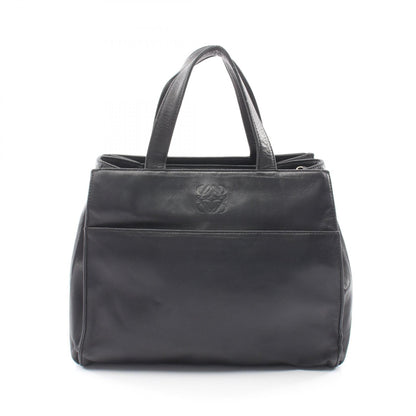 アナグラム 2WAY ハンドバッグ レザー ブラック ロエベ バッグ LOEWE