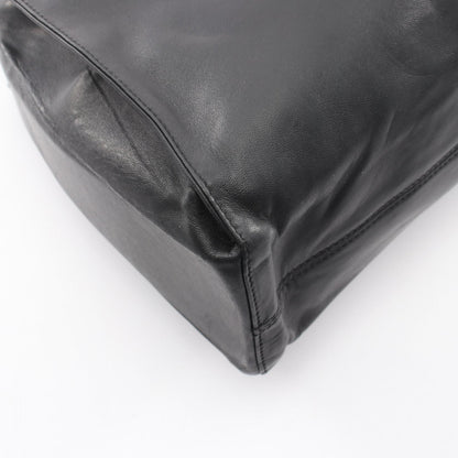 アナグラム 2WAY ハンドバッグ レザー ブラック ロエベ バッグ LOEWE