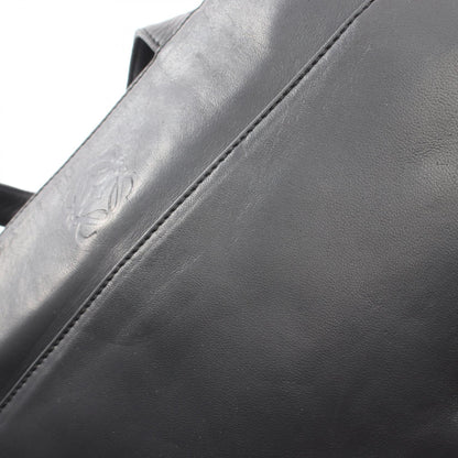 アナグラム 2WAY ハンドバッグ レザー ブラック ロエベ バッグ LOEWE