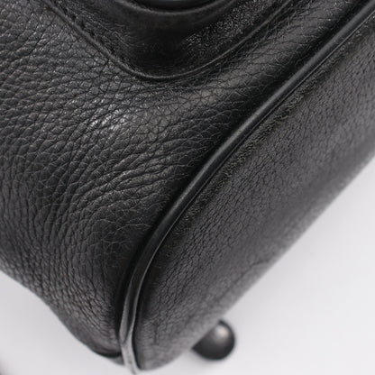 スタッズ バックパック リュックサック レザー ブラック エムシーエム バッグ MCM
