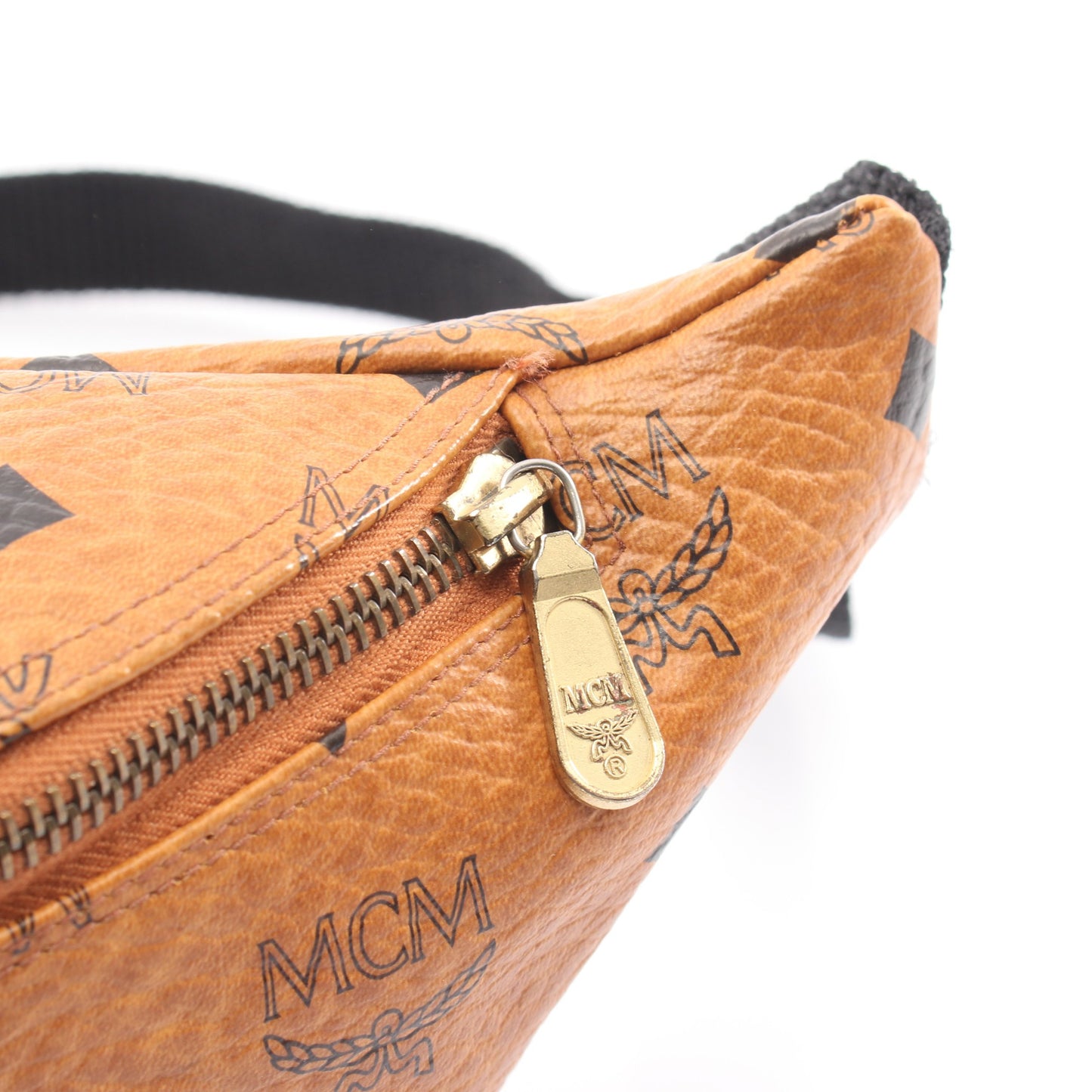 ヴィセトス ボディバッグ ウエストバッグ レザー ブラウン エムシーエム バッグ MCM