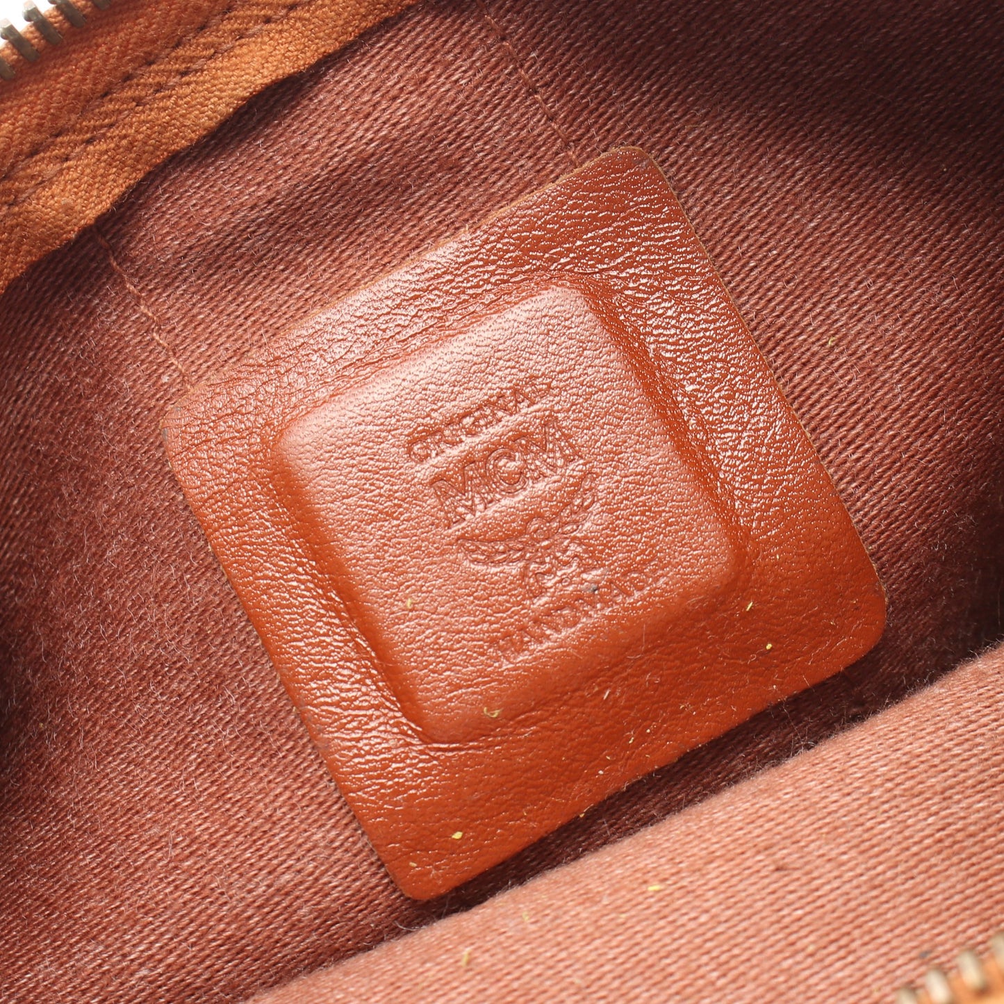 ヴィセトス ボディバッグ ウエストバッグ レザー ブラウン エムシーエム バッグ MCM