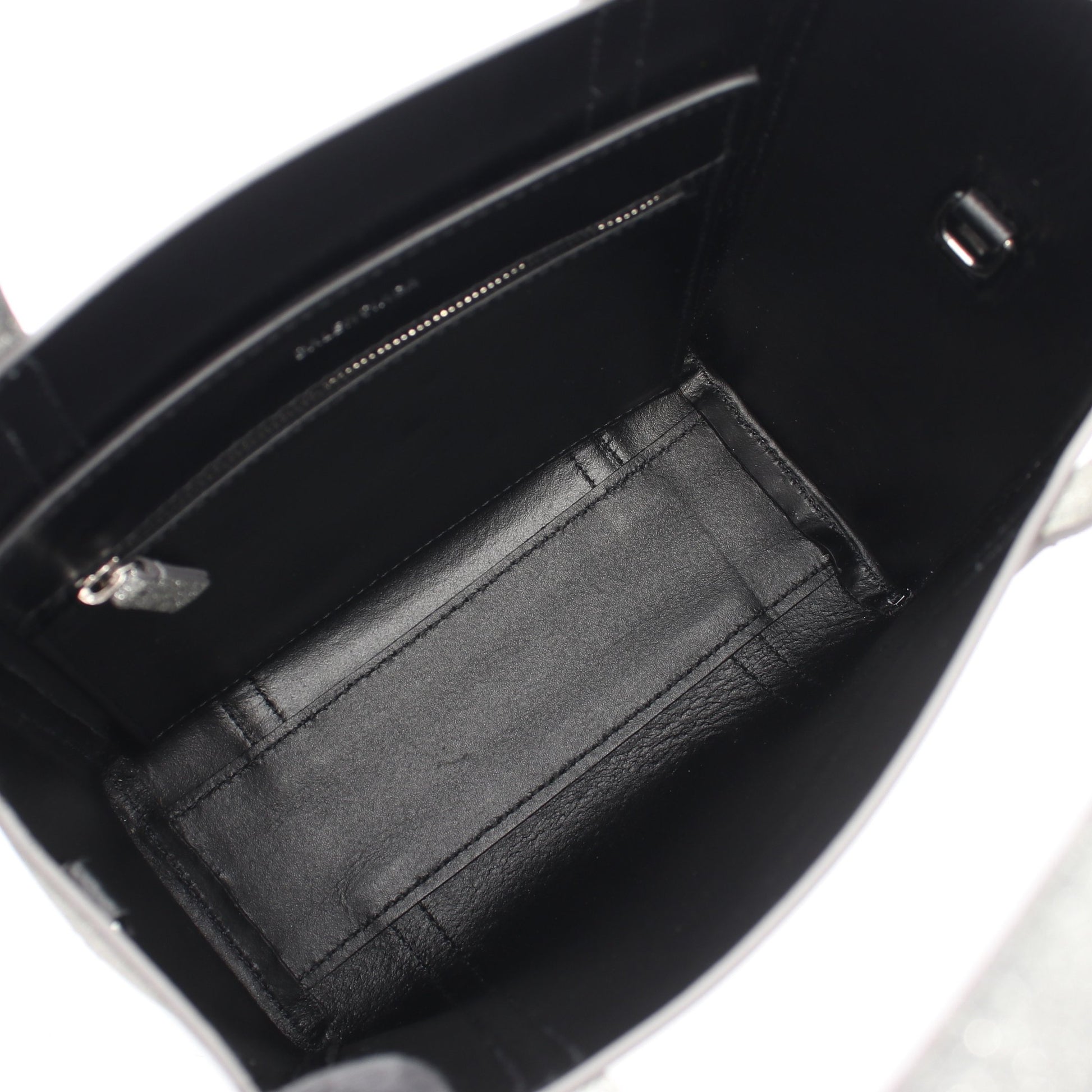 EVERYDAY XXS エブリデイ 2WAY ハンドバッグ トートバッグ レザー シルバー バレンシアガ バッグ BALENCIAGA