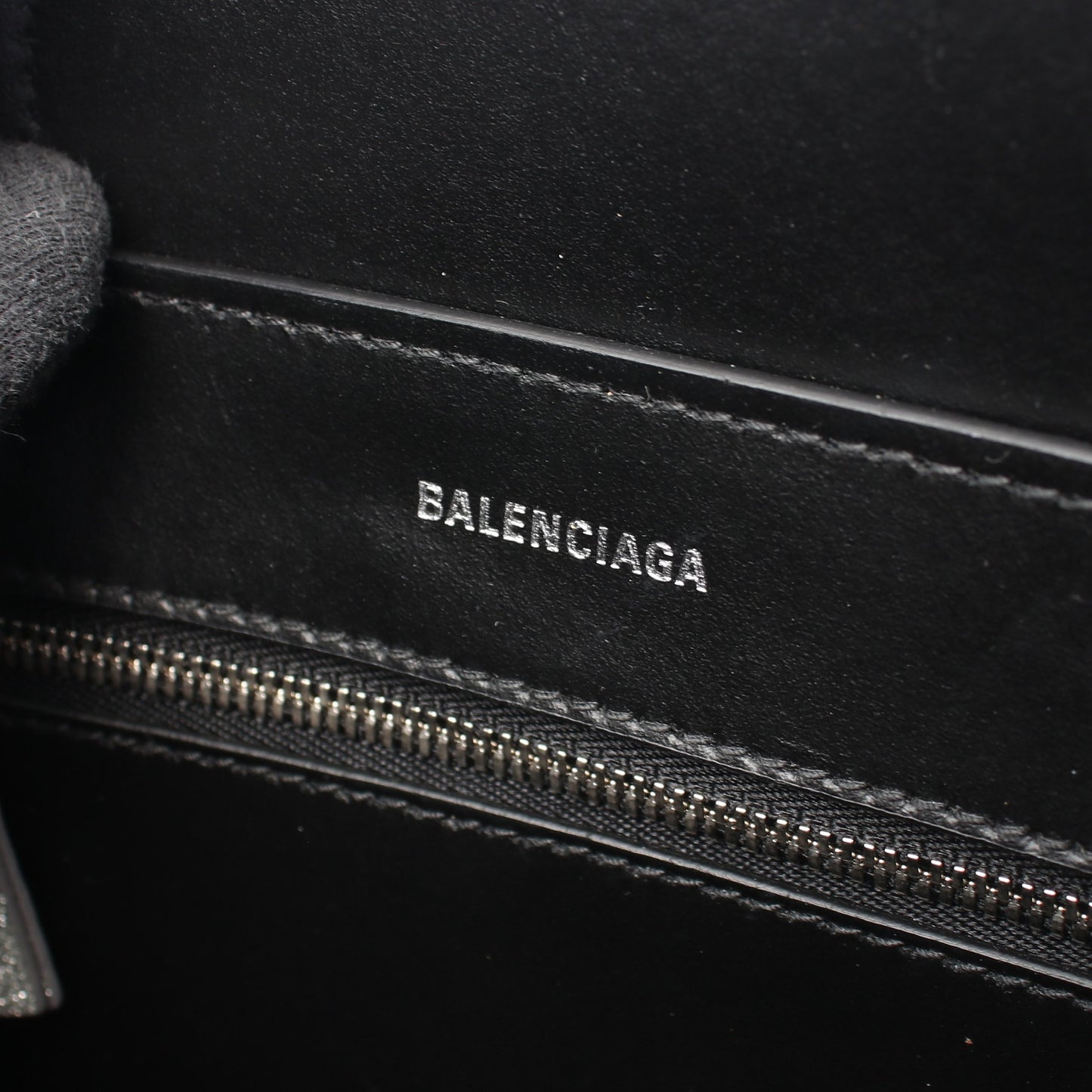 EVERYDAY XXS エブリデイ 2WAY ハンドバッグ トートバッグ レザー シルバー バレンシアガ バッグ BALENCIAGA