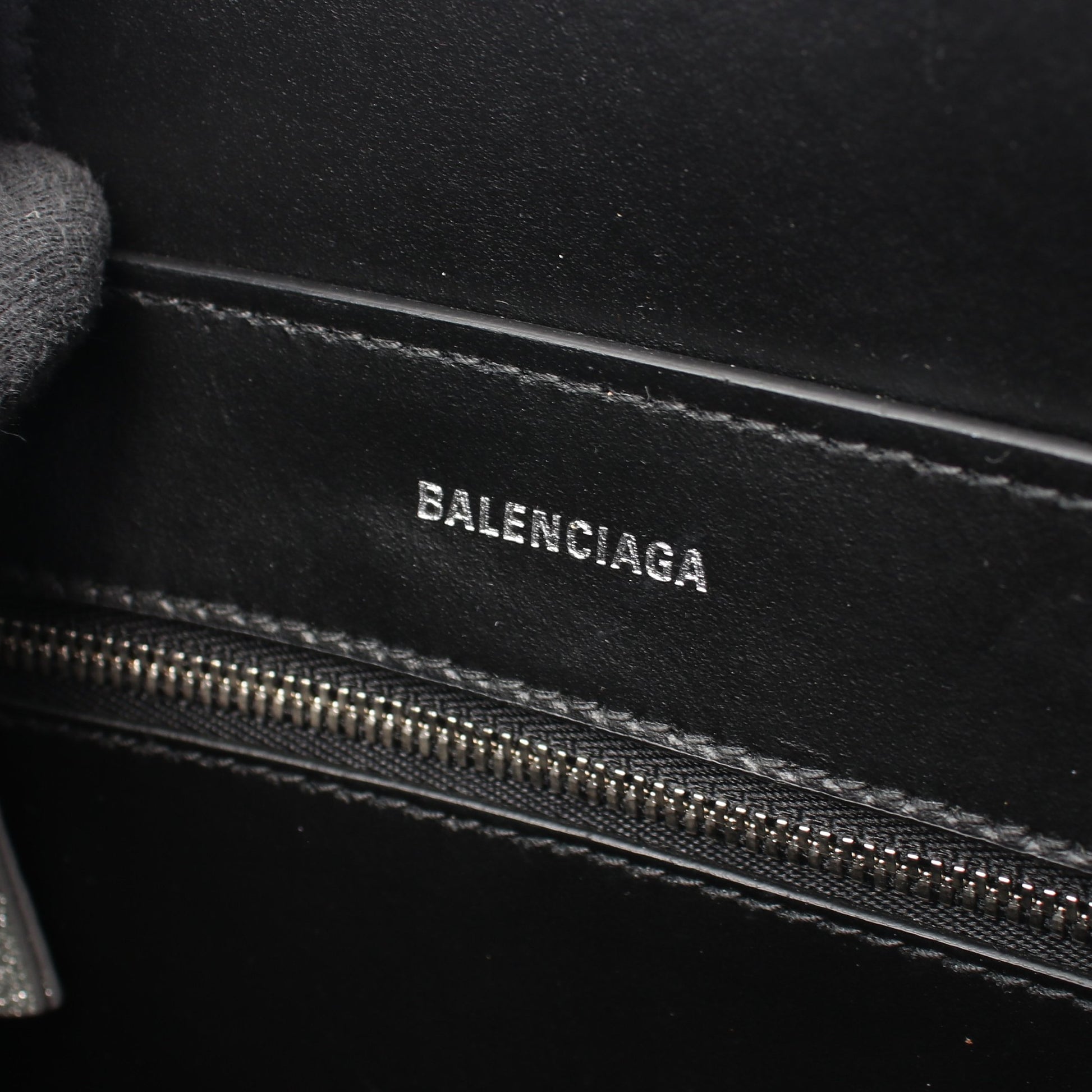 EVERYDAY XXS エブリデイ 2WAY ハンドバッグ トートバッグ レザー シルバー バレンシアガ バッグ BALENCIAGA