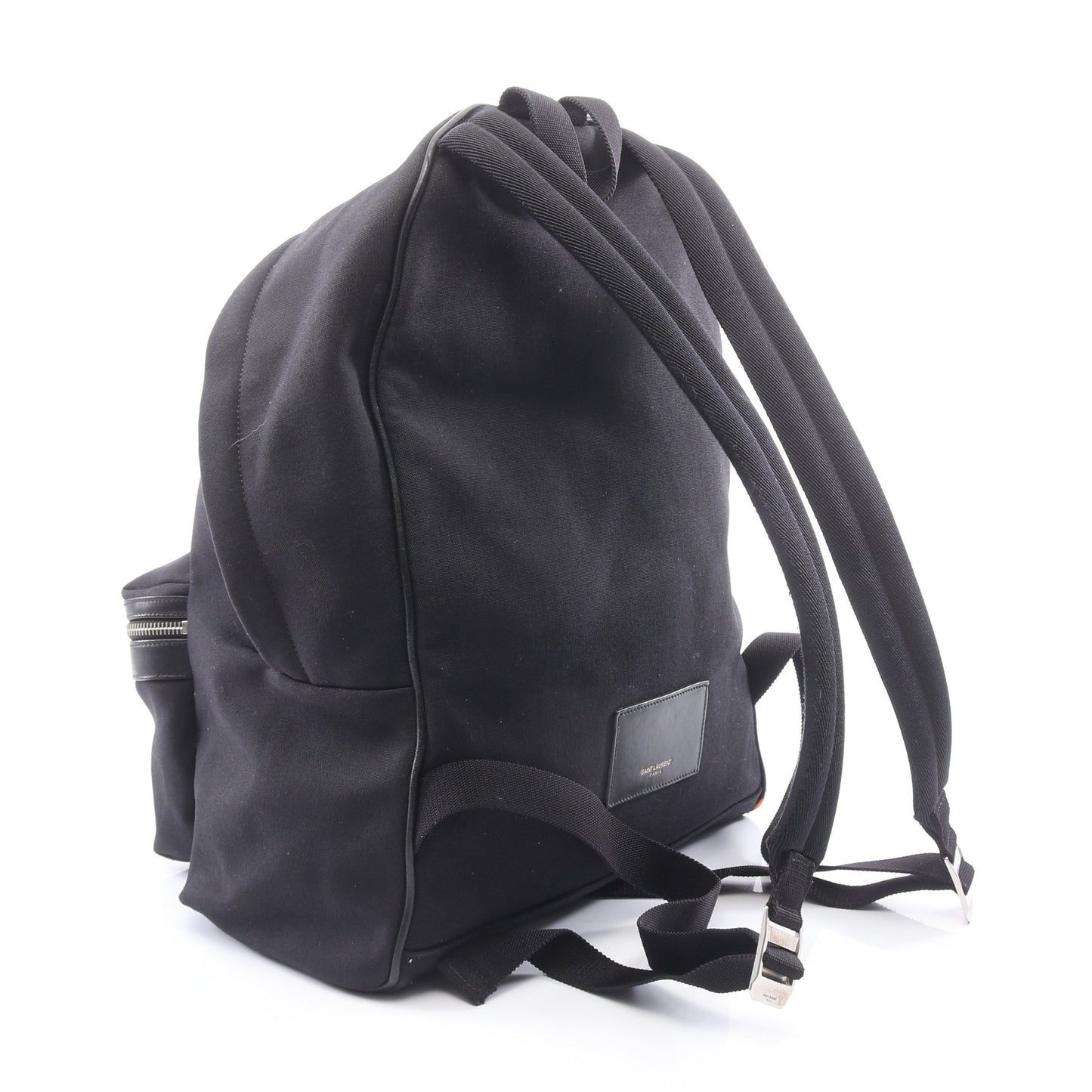 バックパック リュックサック キャンバス レザー ブラック サンローランパリ バッグ SAINT LAURENT PARIS