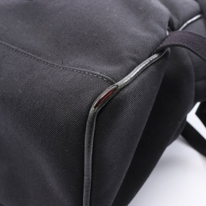 バックパック リュックサック キャンバス レザー ブラック サンローランパリ バッグ SAINT LAURENT PARIS