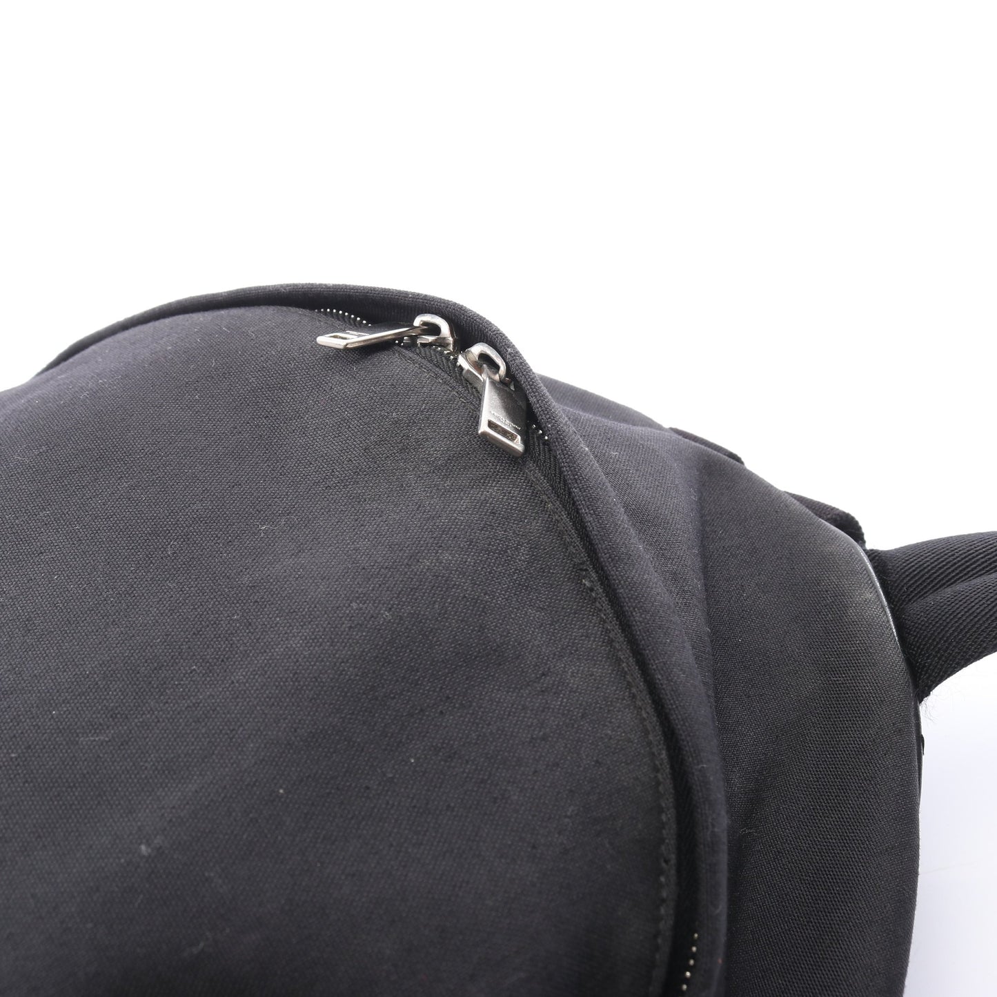 バックパック リュックサック キャンバス レザー ブラック サンローランパリ バッグ SAINT LAURENT PARIS