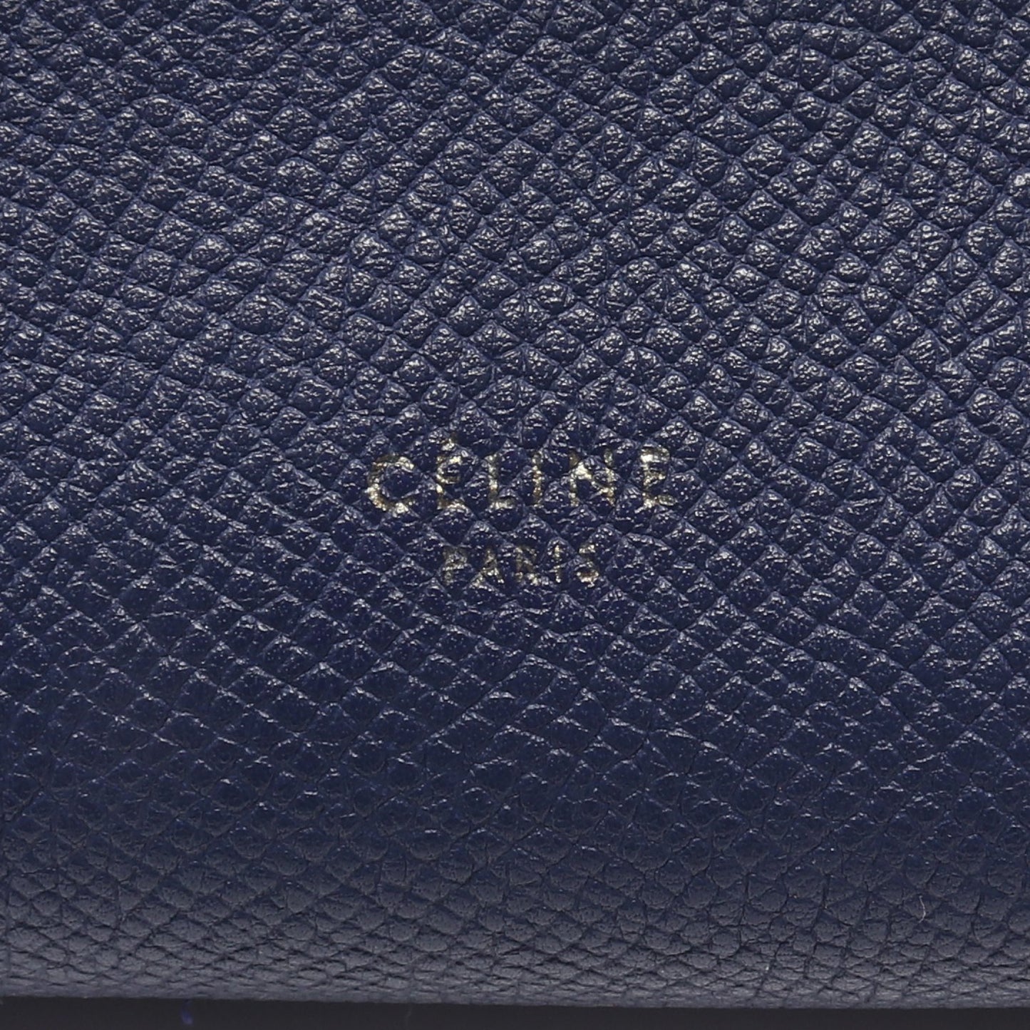 BELT BAG MINI ベルトバッグ ミニ ハンドバッグ レザー ダークブルー セリーヌ バッグ CELINE