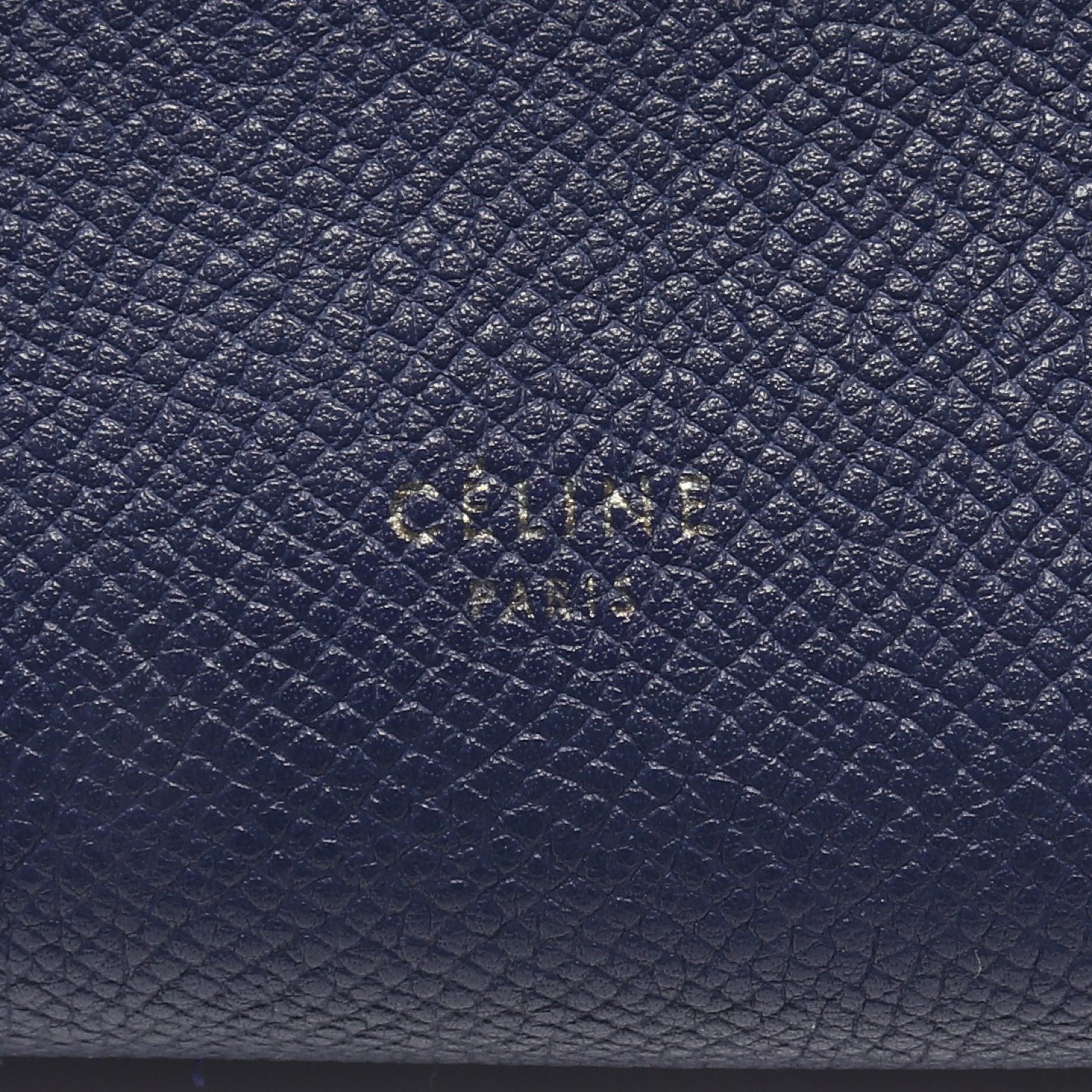 BELT BAG MINI ベルトバッグ ミニ ハンドバッグ レザー ダークブルー セリーヌ バッグ CELINE